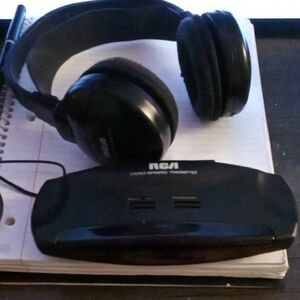 RCA Black Over-Ear Headphones